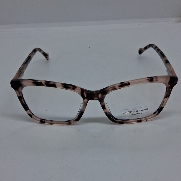 NWT Lucky Brand VLB732 Pink Havana Eyeglass Frames